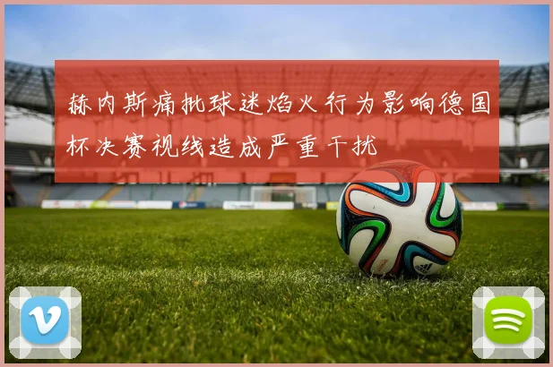赫内斯痛批球迷焰火行为影响德国杯决赛视线造成严重干扰